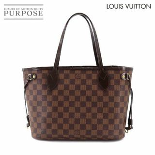 ルイヴィトン(LOUIS VUITTON)のルイ ヴィトン LOUIS VUITTON ダミエ ネヴァーフル PM トート バッグ エベヌ N51109 ブラウン VLP 90209143(トートバッグ)