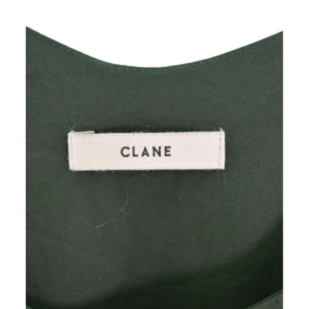 CLANE(クラネ)のCLANE クラネ オールインワン/サロペット 1(S位) 緑 【古着】【中古】 レディースのパンツ(サロペット/オーバーオール)の商品写真