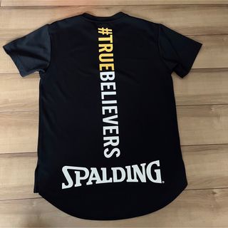 スポルディング(SPALDING)のはし様専用スポルディングバスケ用Tシャツ黒(Tシャツ/カットソー(半袖/袖なし))