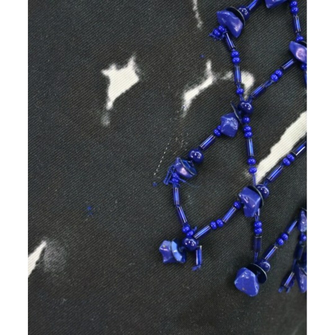 DRIES VAN NOTEN ドリスヴァンノッテン ワンピース S 黒x白x青 8