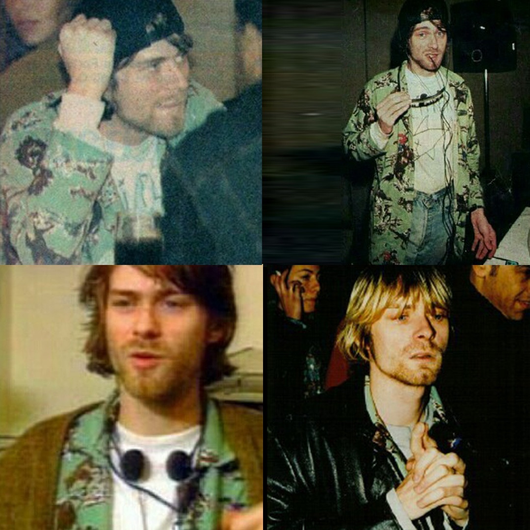 Kurt Cobain着用｜Nick & Nora PJセットアップ｜XL