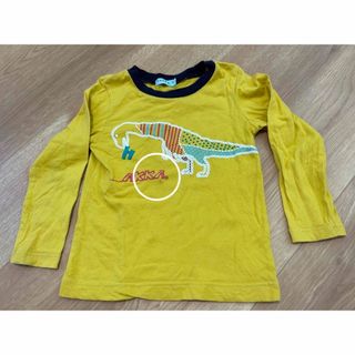 ハッカキッズ(hakka kids)の□ ハッカ　恐竜　ロンT 100(Tシャツ/カットソー)