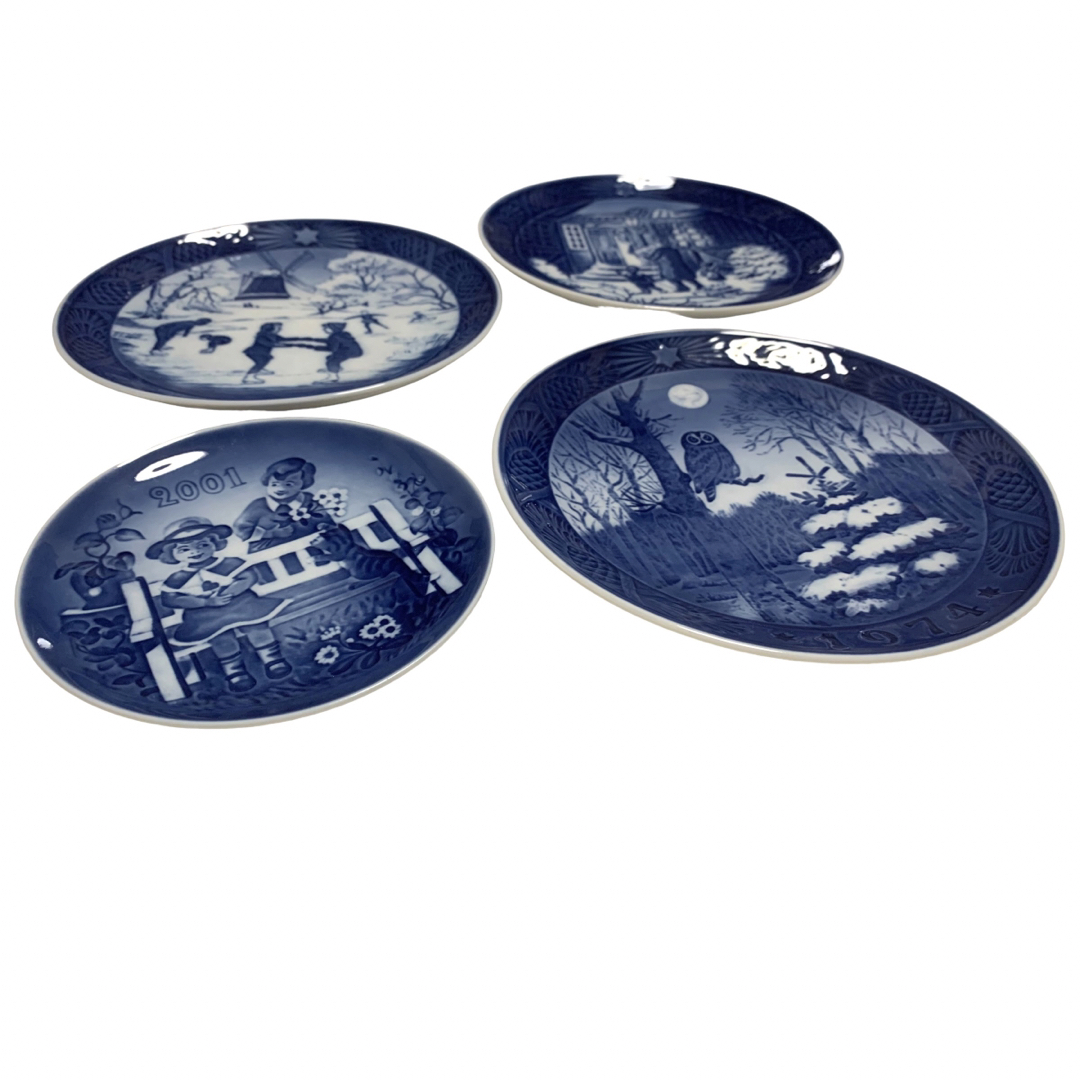 Royal Copenhagen お皿セット 飾り皿 4枚 Royal Copenhagen お皿セット 飾り皿 4枚