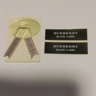 バーバリーブラックレーベル(BURBERRY BLACK LABEL)のバーバリーブラックレーベル☆ロゴシールなど(名刺入れ/定期入れ)