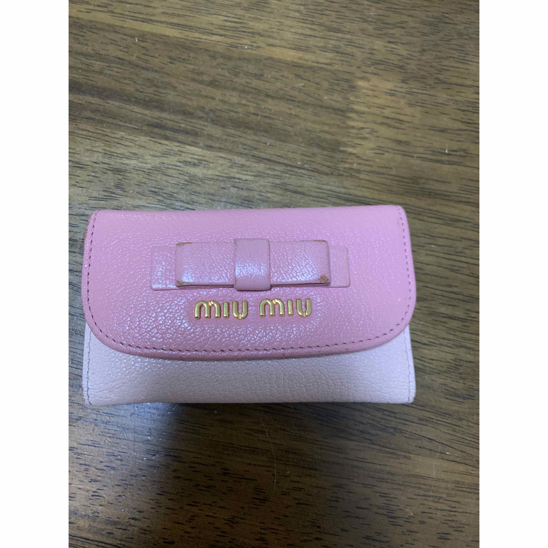 miumiu(ミュウミュウ)のmiumiu キーケース レディースのファッション小物(キーケース)の商品写真