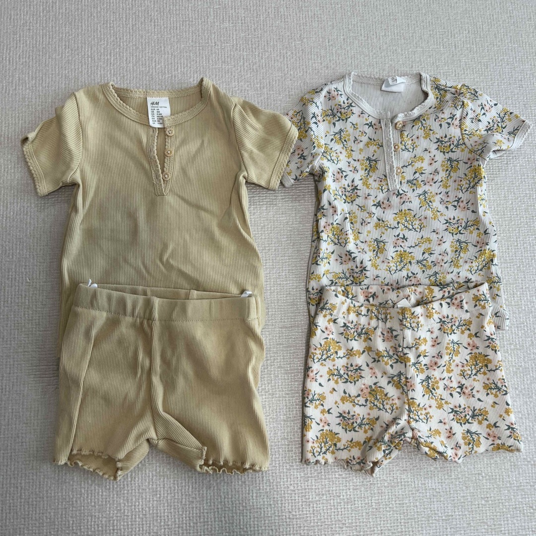 H&H(エイチアンドエイチ)のH&M セット売り　サイズ70cm キッズ/ベビー/マタニティのベビー服(~85cm)(パンツ)の商品写真