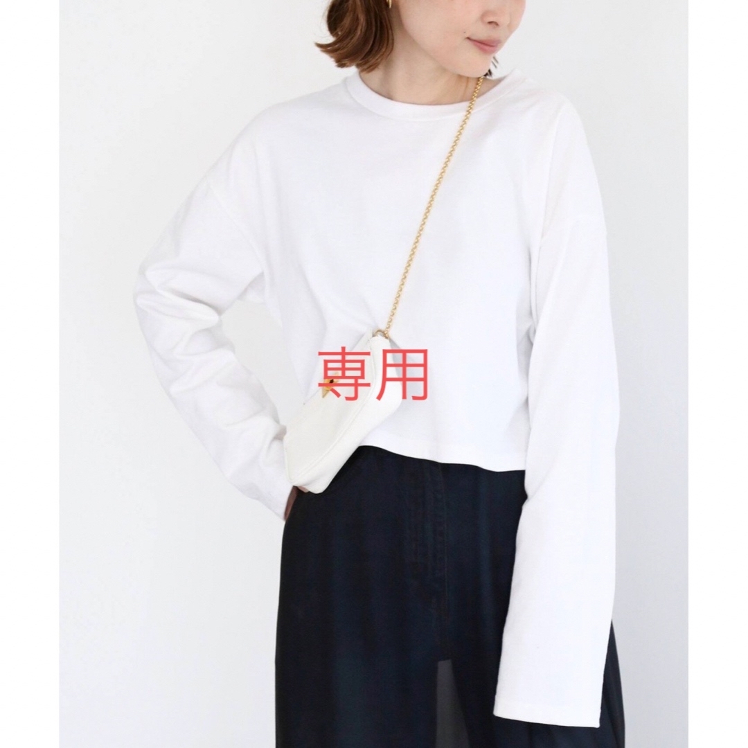 Deuxieme Classe Cropped L/S Tシャツ　カットソー