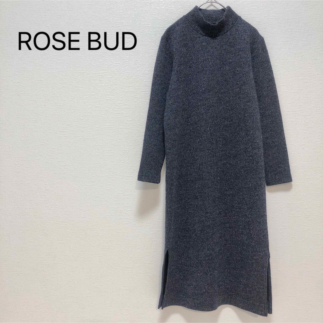 【美品】ROSE BUD ローズバッド　ワンピース　裏地あり