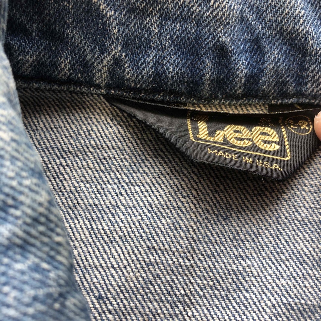 Lee(リー)のリー　Lee デニムジャケット　三角タグ　ヴィンテージ メンズのジャケット/アウター(Gジャン/デニムジャケット)の商品写真
