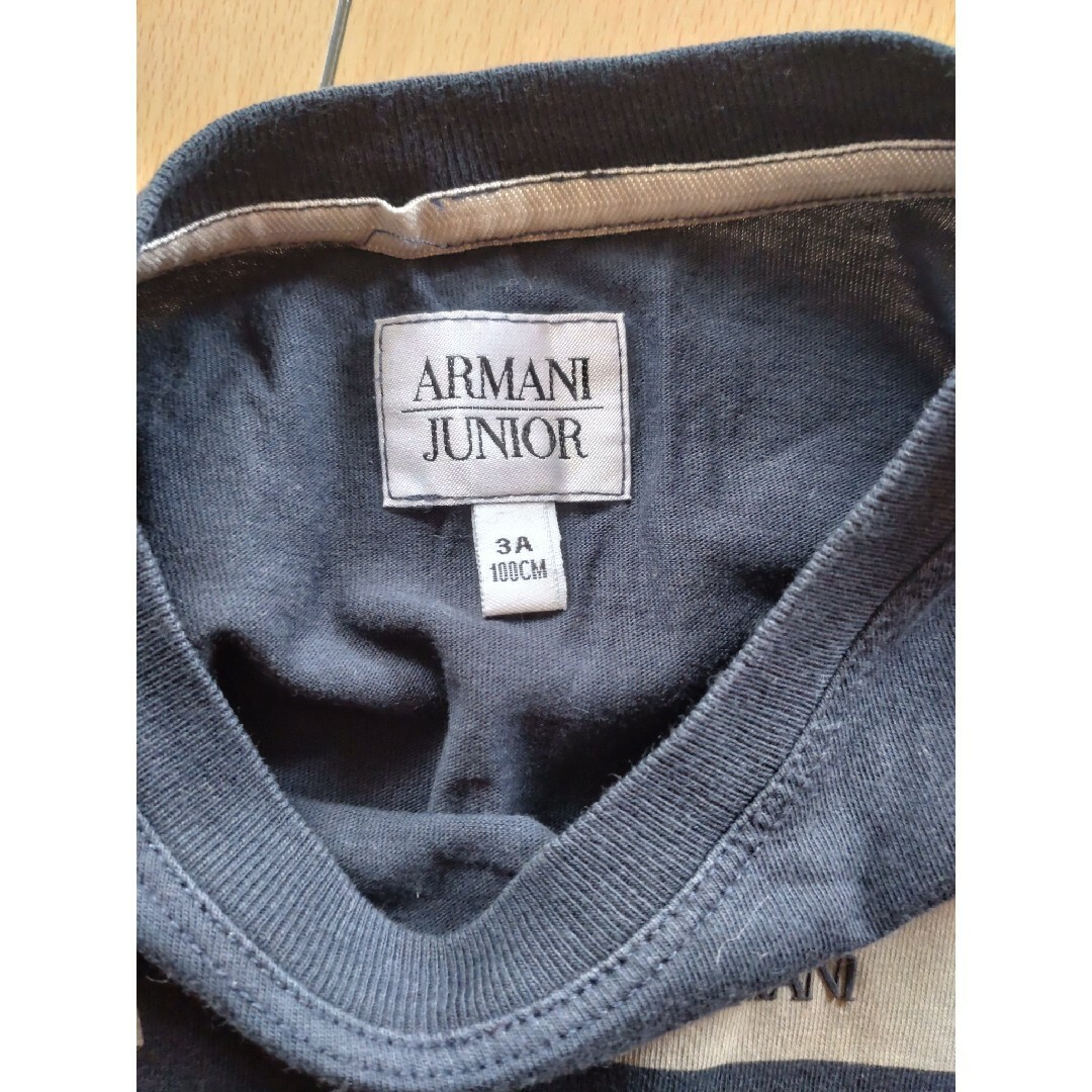 ARMANI JUNIOR(アルマーニ ジュニア)のARMANI JUNIOR ロンT キッズ/ベビー/マタニティのキッズ服男の子用(90cm~)(Tシャツ/カットソー)の商品写真