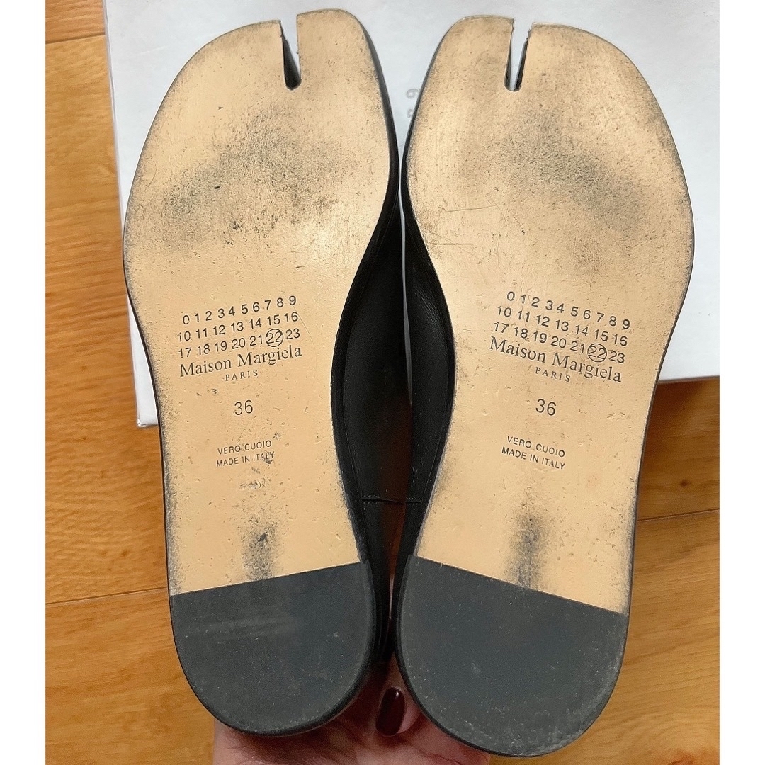 Maison Martin Margiela - 一度使用済みMaison Margiela tabi 36 タビ