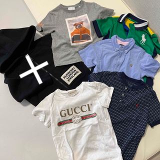 バーバリー(BURBERRY)の3歳サイズ子ども服　7点セット　グッチ　バーバリー　ラルフローレン(Tシャツ/カットソー)