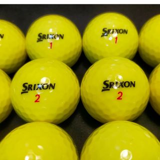 スリクソン(Srixon)の【美品】'22スリクソンディスタンス24球 イエロー ロストボール ゴルフボール(その他)