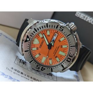 SEIKO - SEIKO セイコー ダイバー 自動巻き オレンジモンスター