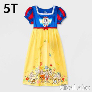 ディズニー(Disney)の【新品】ディズニー パジャマ ドレス 白雪姫 5T (ワンピース)