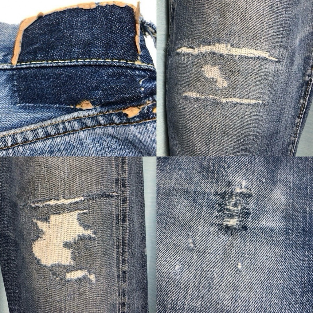 Levi's - 60s Levi's 501XX 紙パッチ ギャラなし オフセット 実寸W31の