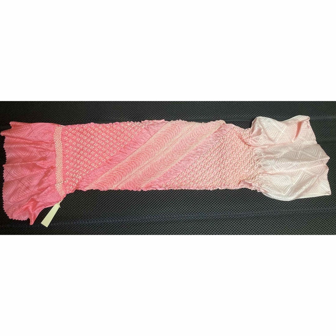 【新品】ピンク　帯揚げ、帯締めセット レディースの水着/浴衣(和装小物)の商品写真