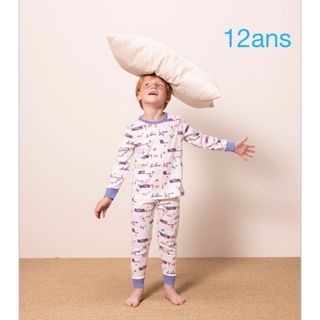 プチバトー(PETIT BATEAU)のプチバトー　新品タグ付き　長袖　パジャマ　12ans/152cm(パジャマ)