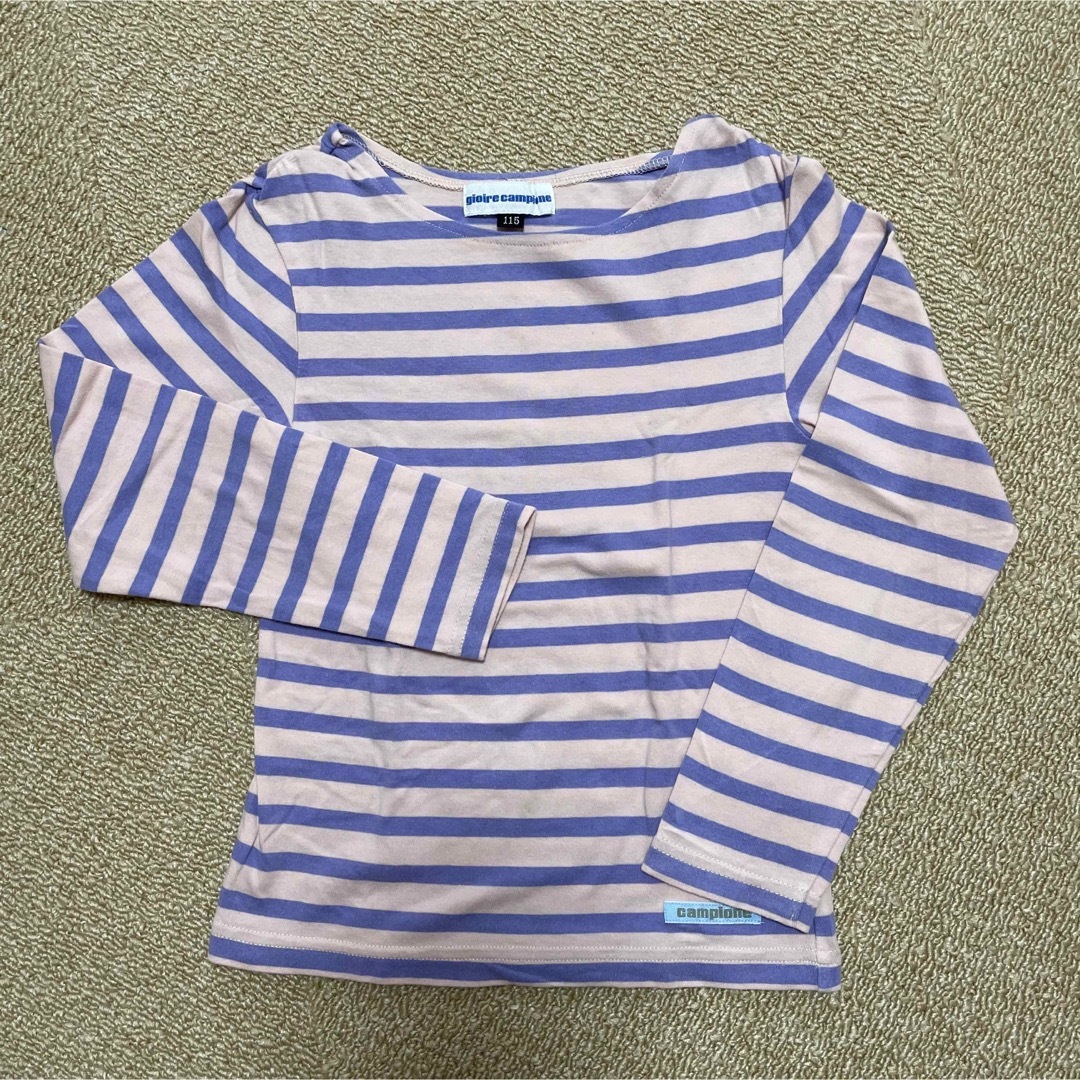 女の子　長袖Tシャツ　サイズ110 キッズ/ベビー/マタニティのキッズ服女の子用(90cm~)(Tシャツ/カットソー)の商品写真