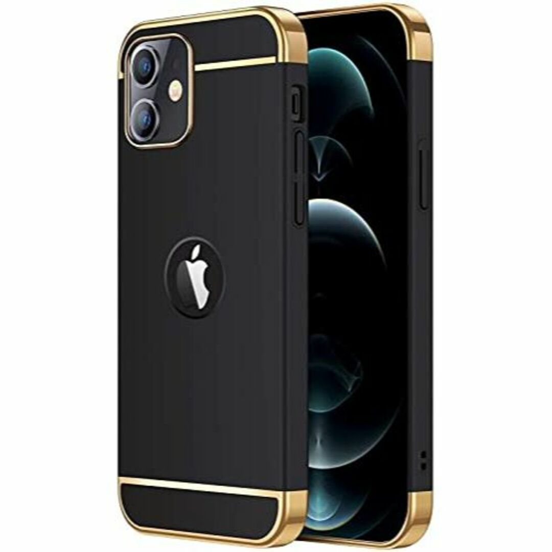 【色:ブラック】iPhone 12 Pro Max ケース、OKZone 3 i