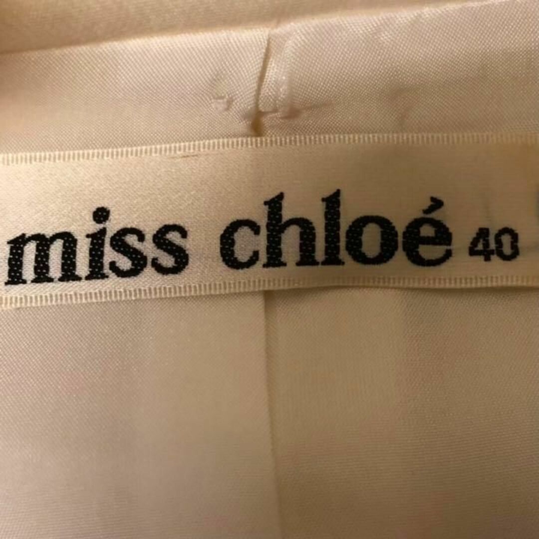 美品 miss chloe ミスクロエ 上下セットアップ ベージュ 40 5