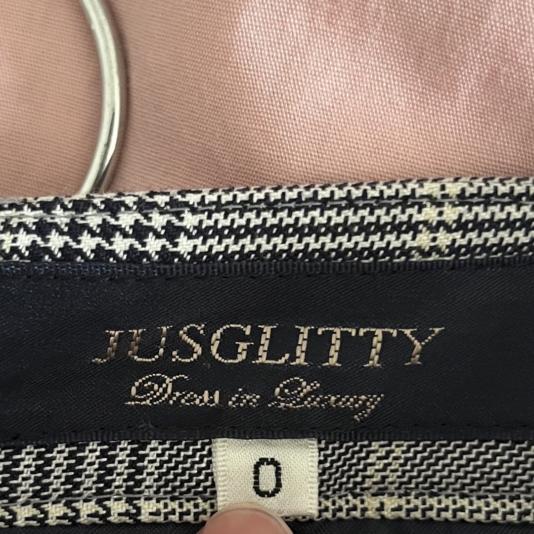 JUSGLITTY(ジャスグリッティー)のジャスグリッティー  膝丈スカート レディースのスカート(ひざ丈スカート)の商品写真