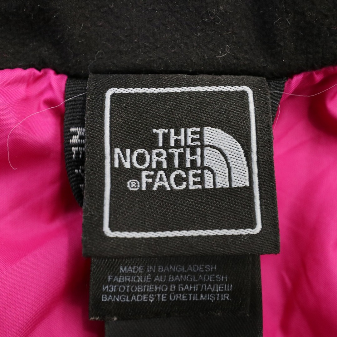 THE NORTH FACE ノースフェイス 中綿ナイロンジャケット 刺繍  アウトドア キャンプ アウター ブラック (メンズ S)   O7906