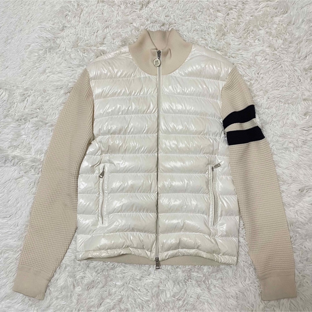 MONCLER - 21aw MONCLER モンクレール ハイブリッドダウンニット オフ