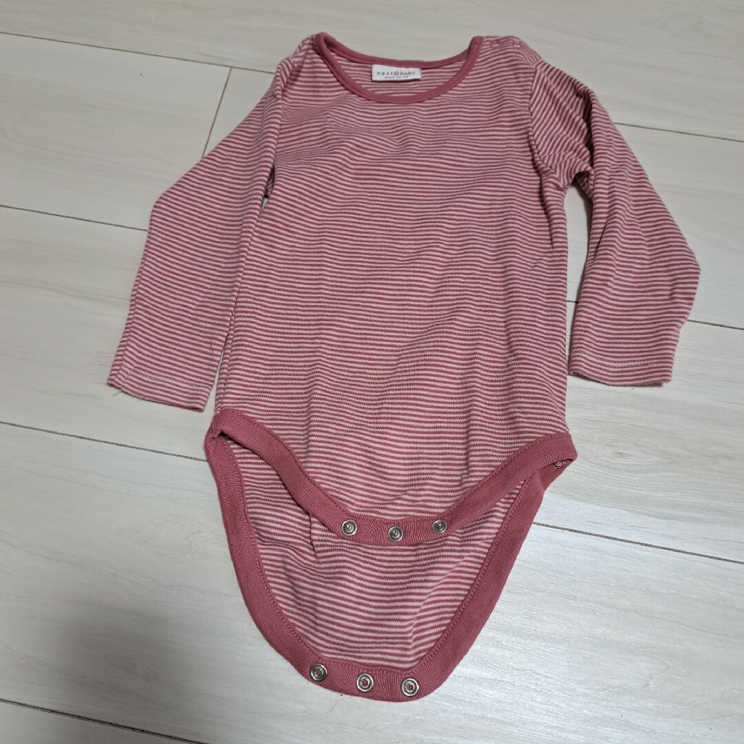 NEXT(ネクスト)のNEXT baby 　ロンパース　2点セット 9-12m 秋冬 キッズ/ベビー/マタニティのベビー服(~85cm)(ロンパース)の商品写真