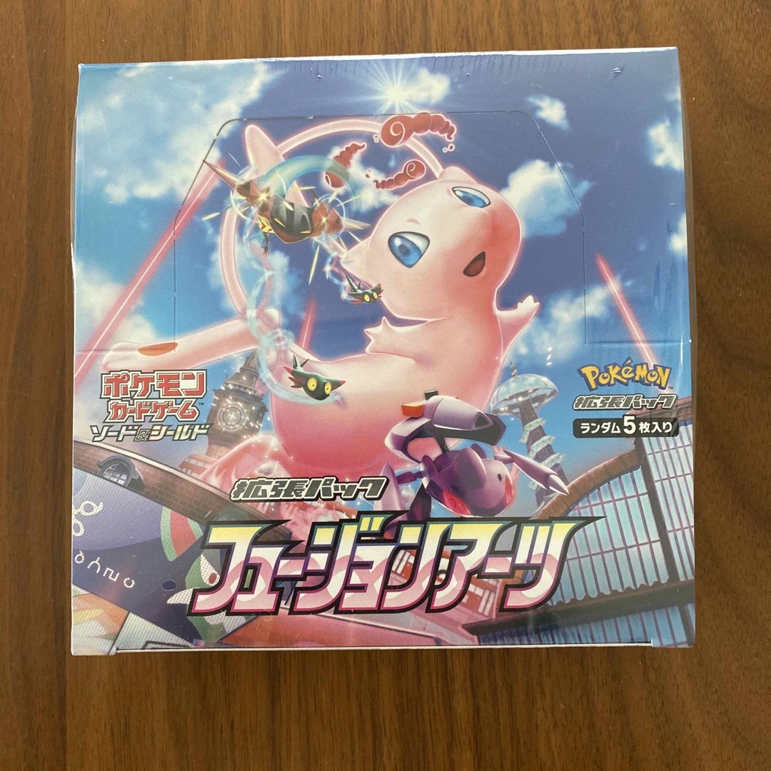 【最終価格】ポケモンカード　フュージョンアーツ　1box