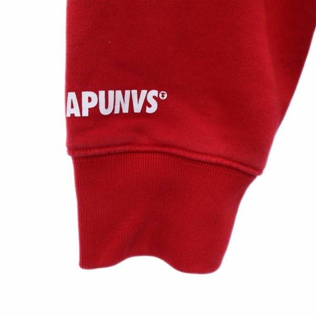 【極美品】アベイシングエイプ Aape APUNVS スウェット 裏起毛 猿顔