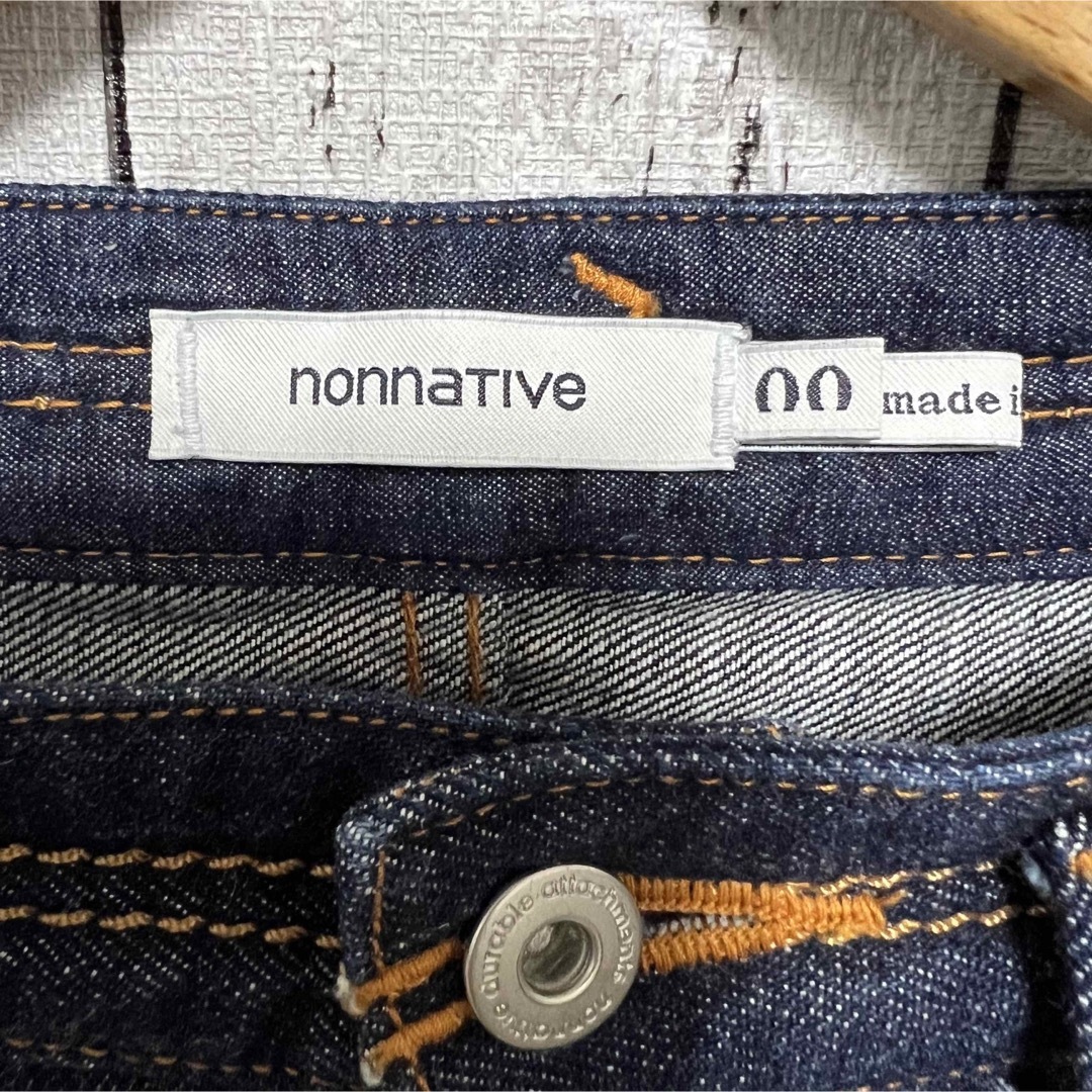 nonnative(ノンネイティブ)の美品！nonnative 立体セルビッチデニム！日本製！ メンズのパンツ(デニム/ジーンズ)の商品写真