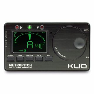 【色: ブラック】KLIQ Music Gear - 全楽器用メトロノームチュー(楽器のおもちゃ)