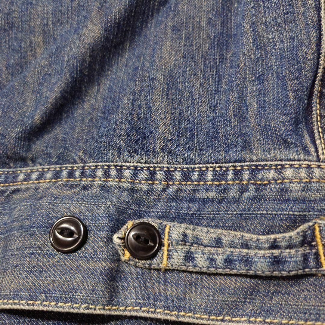 90s POLOJEANS 2ndデニムジャケット Tバック ラルフローレンの 90s POLOJEANS 2ndデニムジャケット Tバック ラルフローレンの