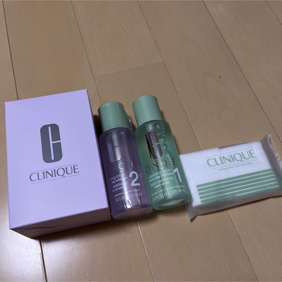 CLINIQUE(クリニーク)のクリニーク×ケイトスペード　コラボポーチ　クリニーク　クラリファイングローション コスメ/美容のスキンケア/基礎化粧品(化粧水/ローション)の商品写真