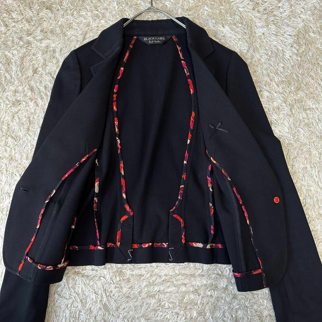 Paul Smith スーツ セットアップ スカート 花柄 ボタニカル 黒