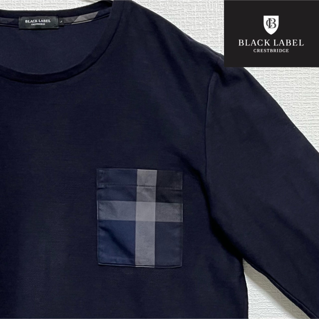 BLACK LABEL CRESTBRIDGE - 【超美品】BLACK LABEL ノバチェック柄