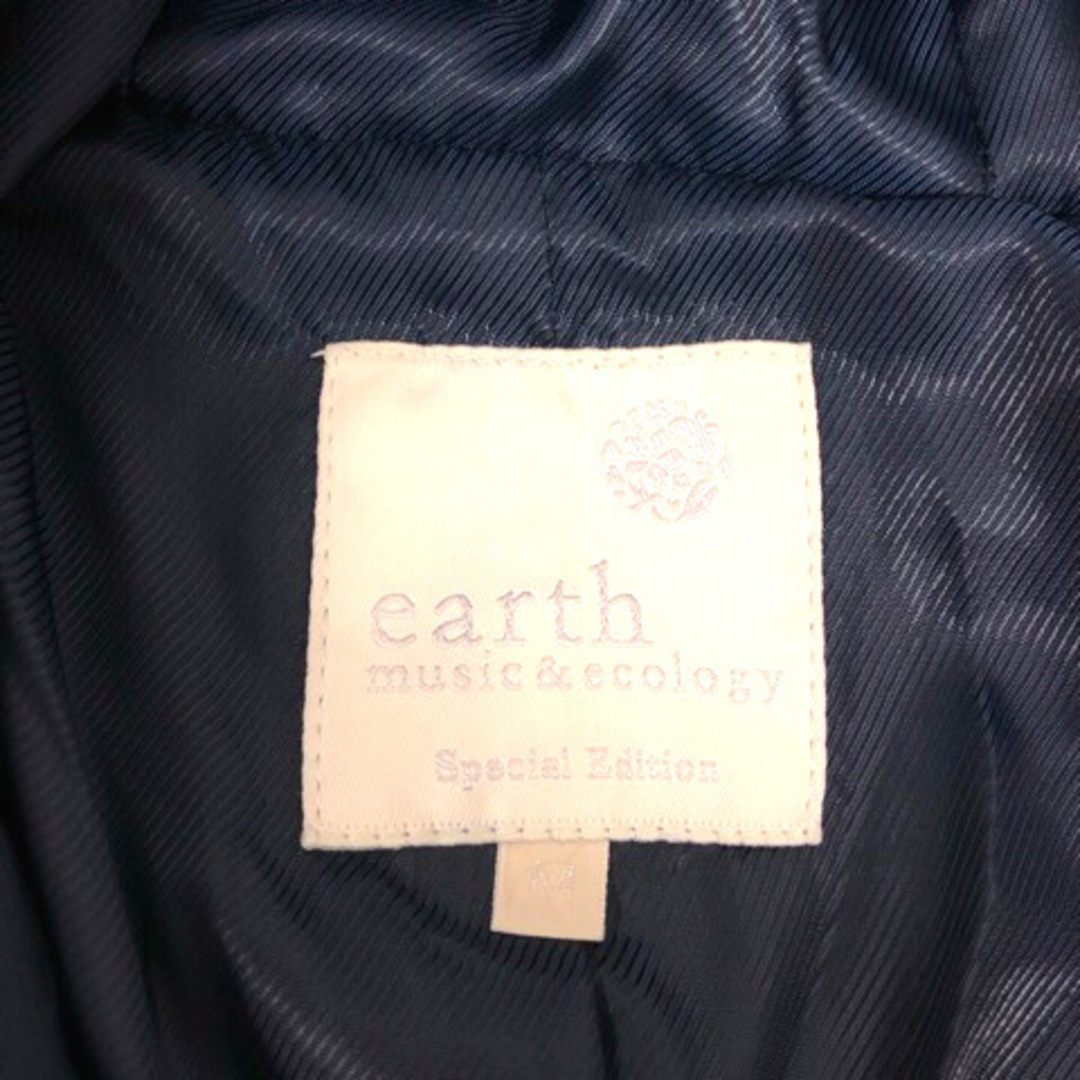 other(アザー)のEARTH MUSIC & ECOLOGY ダッフルコート 膝丈 M ネイビー レディースのジャケット/アウター(ダッフルコート)の商品写真