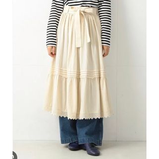 新品タグ付き MM6 WOMEN LOGO SHORT APRON DRESS