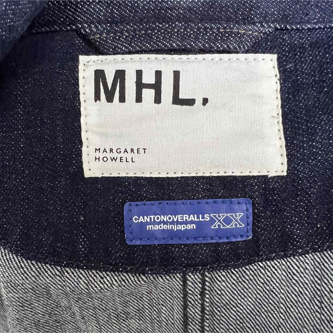 MHL. - 美品!MHL.× CANTON OVERALLSコラボデニムカバーオール MHL. - 美品!MHL.× CANTON OVERALLSコラボデニムカバーオール