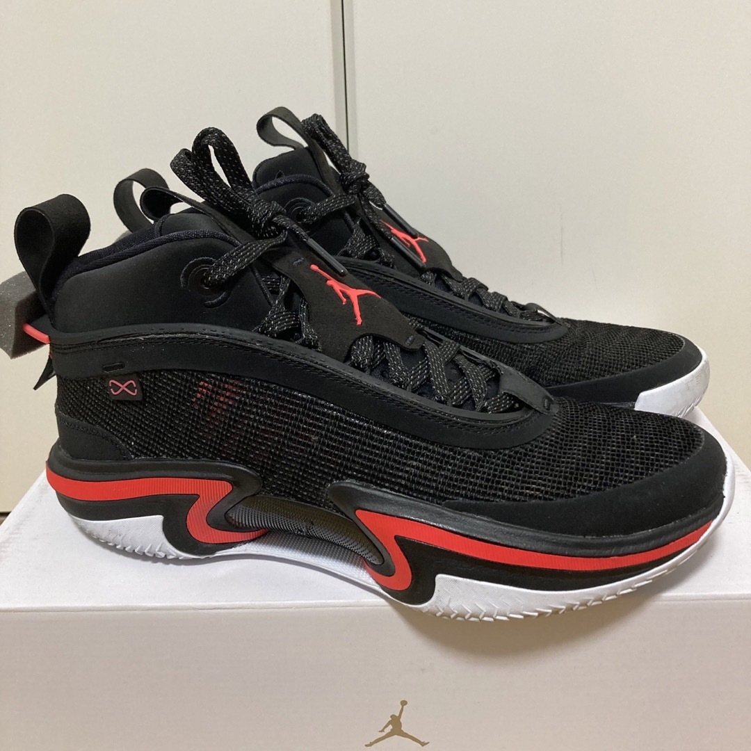 Jordan Brand（NIKE） - 着用1回 NIKE エアジョーダン36 ブレッド 27cm