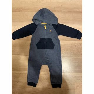 ベビーギャップ(babyGAP)の【最終値下】babyGap フード付きカバーオール 80サイズ(カバーオール)