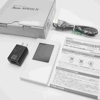 アンドロイド(ANDROID)の新品同様 Aterm MR05LN PA-MR05LN ホワイト 本体 白ロム (その他)