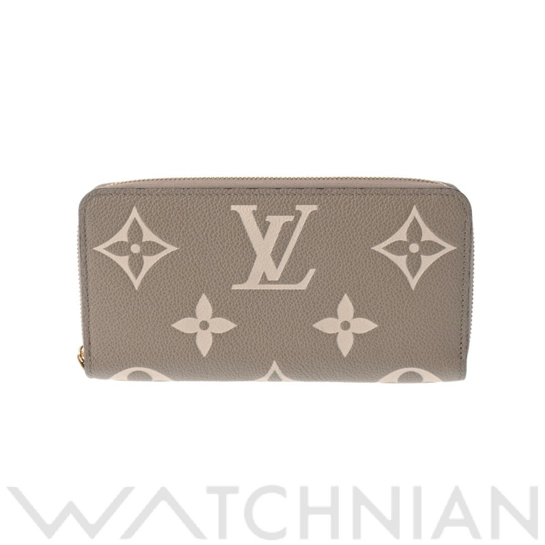 ルイ ヴィトン LOUIS VUITTON M69794 RFIDタグ(ICチップ) ユニセックス 長財布 バイカラー モノグラムアンプラント トゥルトレール/クレーム レザー