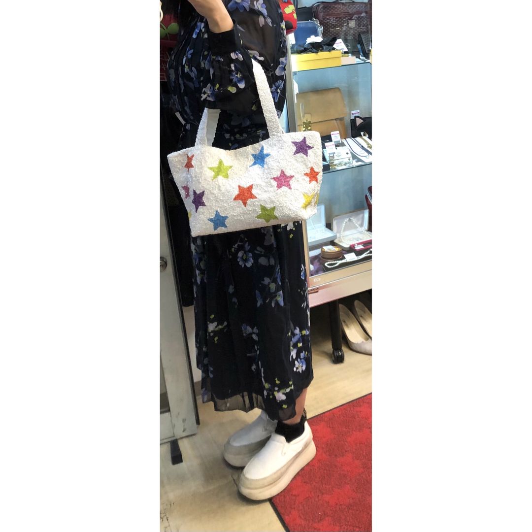 モイナ MOYNA ビーズ バッグ 星柄 18672122 モイナ MOYNA ビーズ バッグ 星柄 18672122