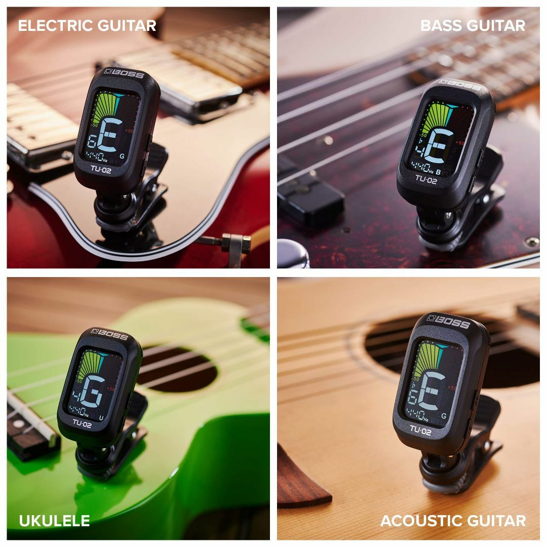 BOSS/TU-02 Clip-On Tuner キッズ/ベビー/マタニティのおもちゃ(楽器のおもちゃ)の商品写真