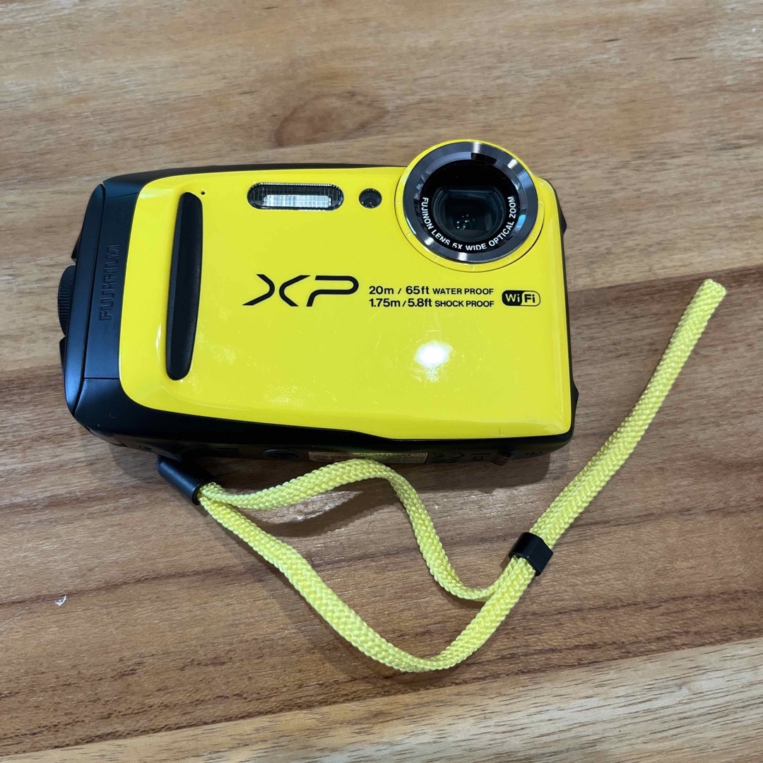 FUJI FILM FinePix XP XP120 YELLOW1860gGPS対応