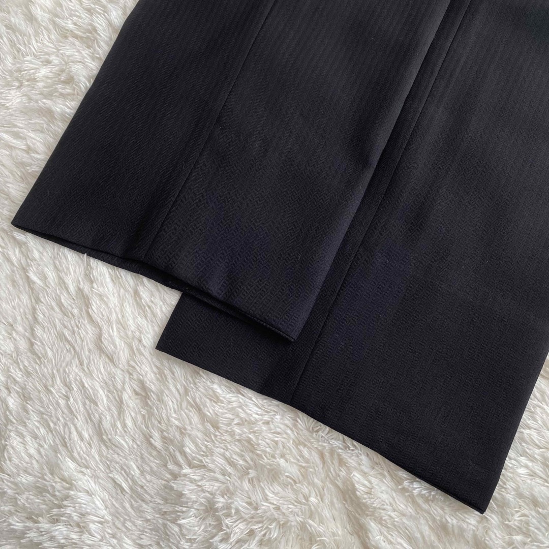 Paul Smith COLLECTION(ポールスミスコレクション)のポールスミス セットアップ オーダースーツ 花柄 総柄 ストライプ ブラック M メンズのスーツ(セットアップ)の商品写真