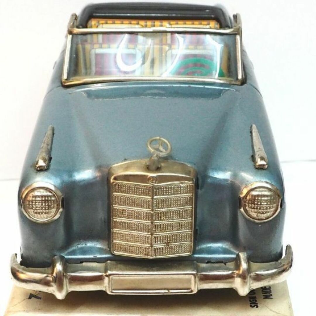 萬代屋 赤箱733【メルセデス ベンツ219コンバーチブル水色 萬代屋 赤箱733【メルセデス ベンツ219コンバーチブル水色