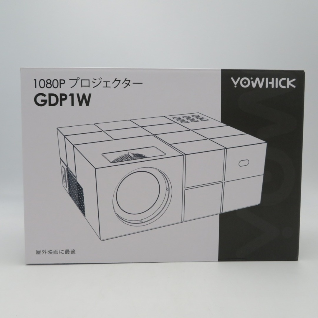 YOWHICK プロジェクター 1080P CDP1W 美品